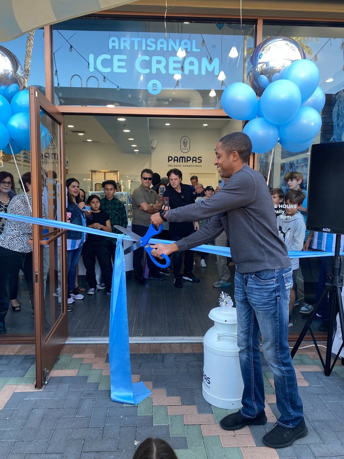 Pampas Helados Argentinos Grand Opening in Aliso Viejo