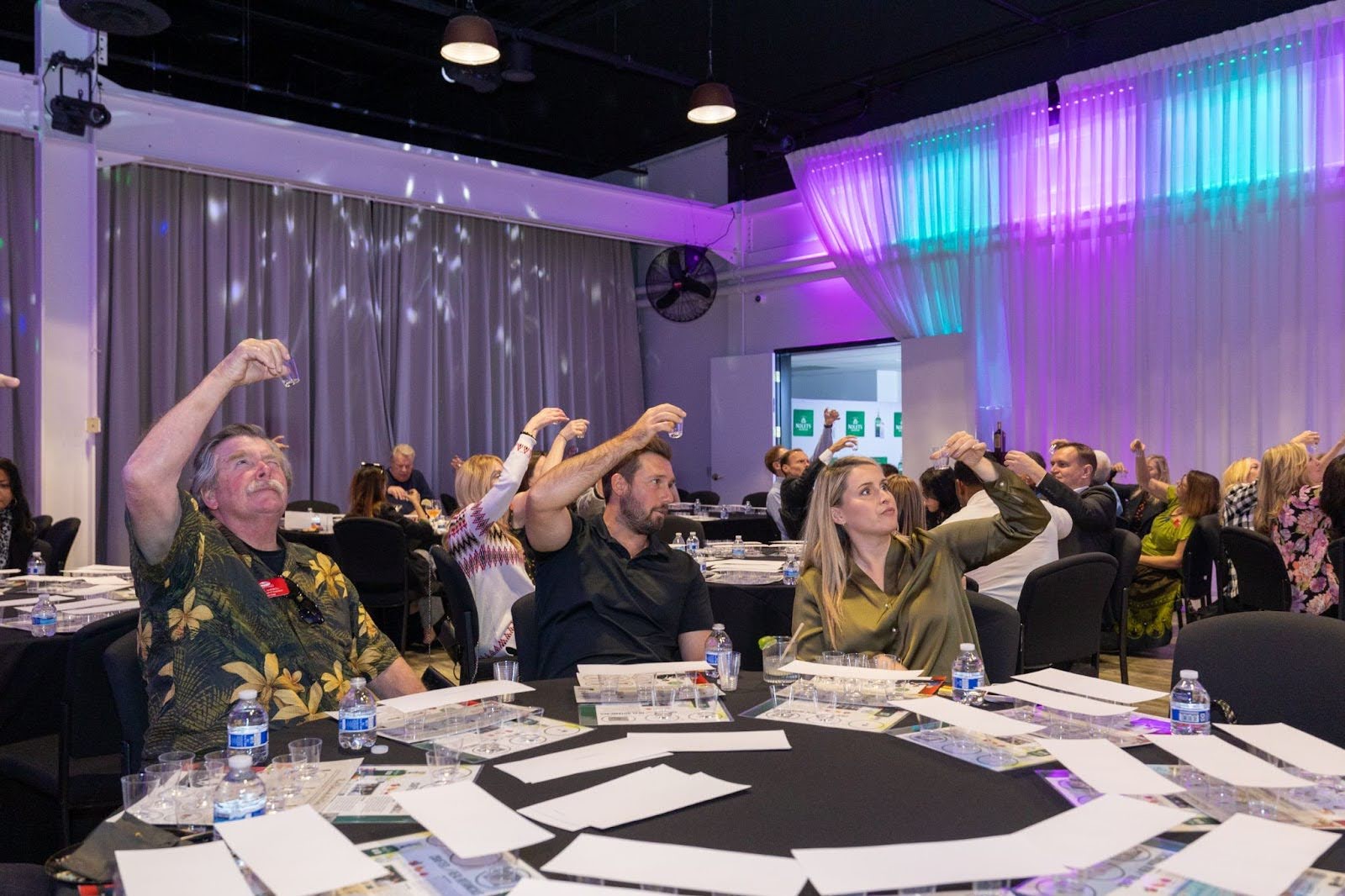 A tasting of Nolet’s Gin and Ketel One Vodka