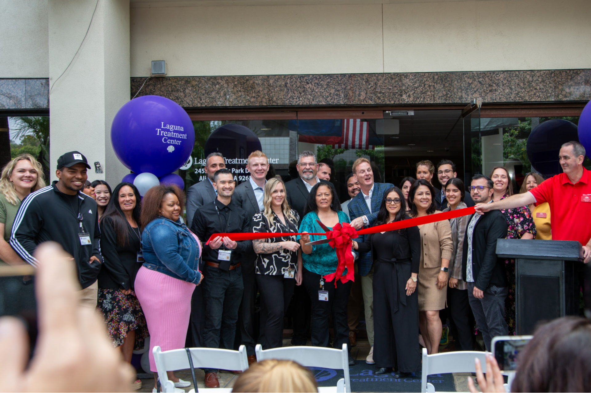 Laguna Treatment Center Celebrates AVCC-Supported Ribbon-Cutting